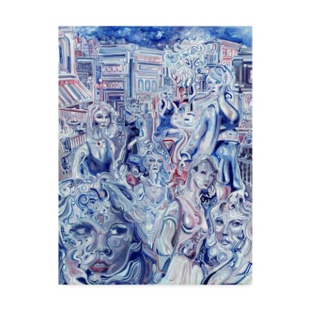 Trademark Fine Art Josh Byer 'The Sunday Sisters' Canvas Art, 35x47 ALI23267-C3547GG